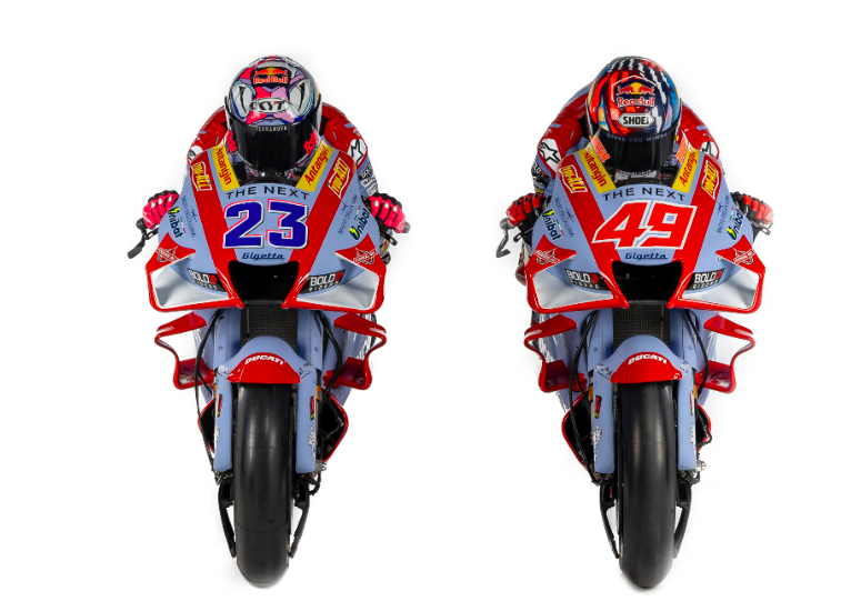 Le Ducati del tram Gresini Racing