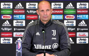 Allegri: Morata non si muove Allegri parla di Juventus - Napoli