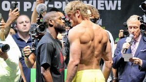 Face Off tra Logan Paul e Floyd Mayweather