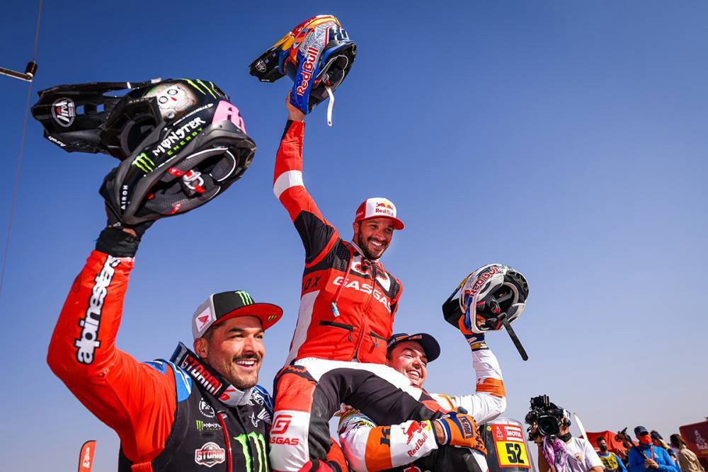 Sam Sunderland vince la Dakar 2022 nelle Motociclette