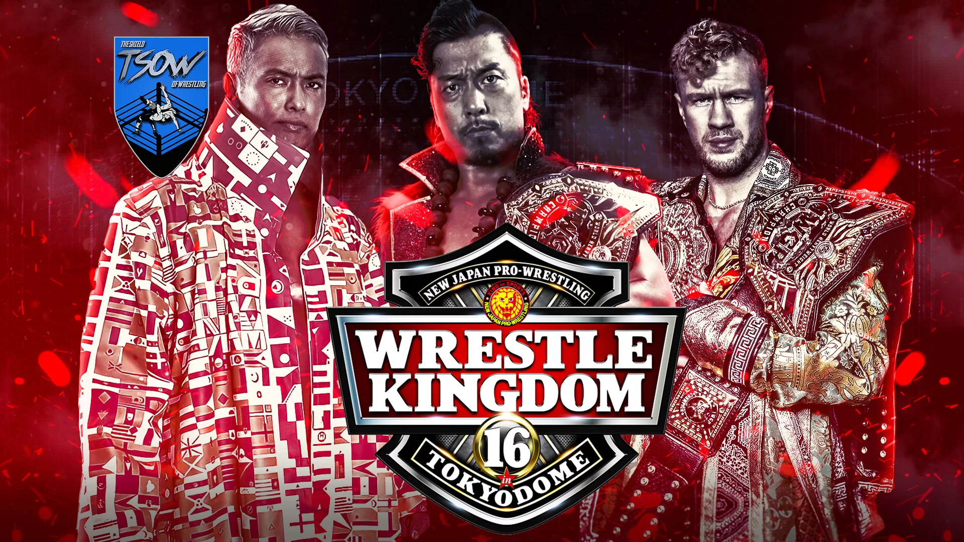 Kazuchika Okada sconfigge Shingo Takagi a Wrestle Kingdom 16 Kazuchika Okada sconfigge Shingo Takagi a Wrestle Kingdom 16