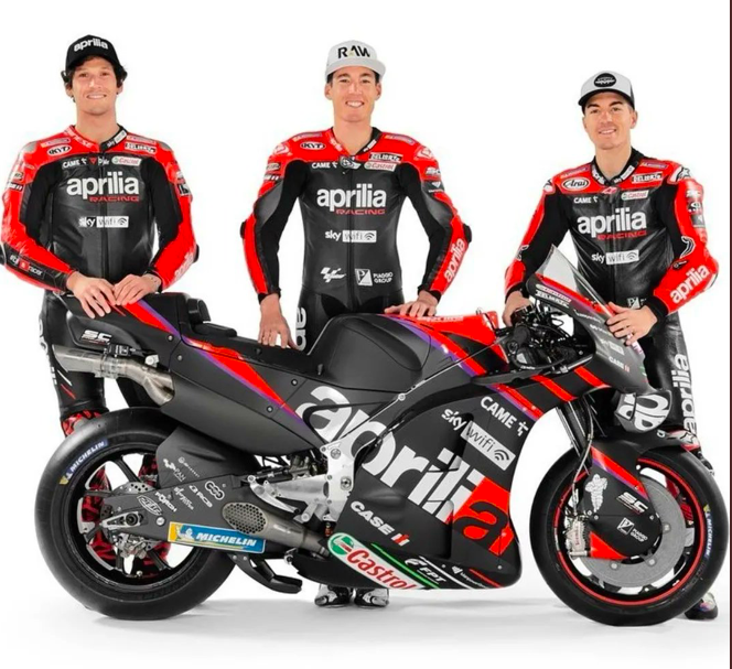 Aprilia: tolti i veli della nuova RS-GP 2022 Aprilia RS GP 2022