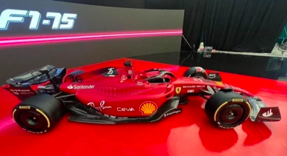 Leak Ferrari F1 75