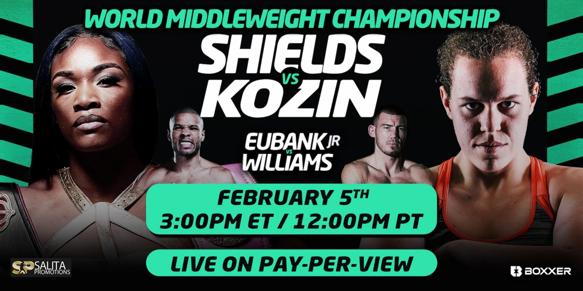 Eubank Jr vs Williams: card, streaming e dove vederlo