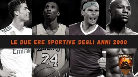 LeBron, CR7, Bolt, Kobe, Rossi: le due ere degli anni 2000