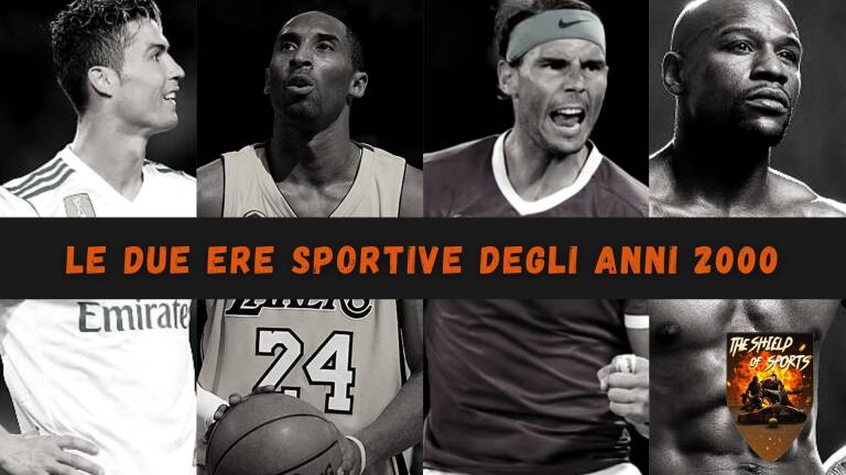 LeBron, CR7, Bolt, Kobe, Rossi: le due ere degli anni 2000