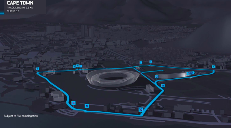 Cape Town E Prix Circuit