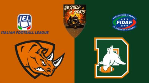 IFL 2022: Dominio Dolphins Ancona a Milano