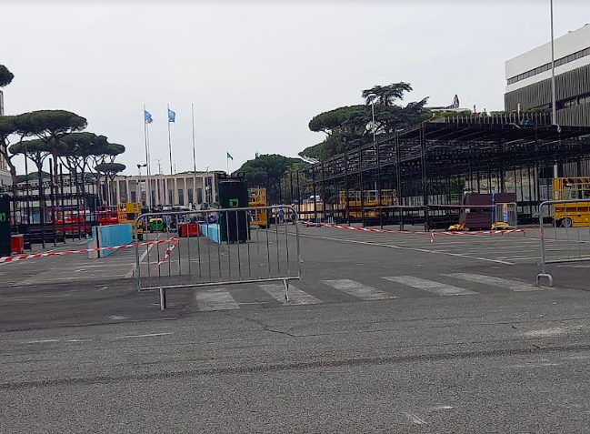 Roma E Prix Pit Lane