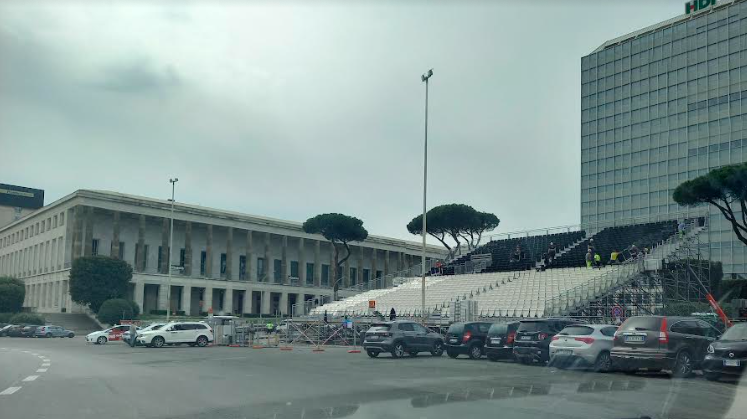 Roma E Prix Tribune In Curva 15