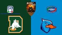 I Dolphins Ancona battono i Ducks Lazio al Wild Card Round