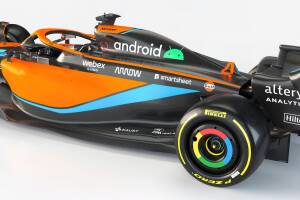 McLaren: Annunciata la partnership tecnica con Google La livrea dell'auto di Formula 1 con il nuovo sponsor (Crediti: McLaren)