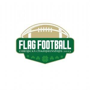 Flag Football IFAF: Assegnati gli Europei 2023 Il logo degli europei di Flag Football 2023
