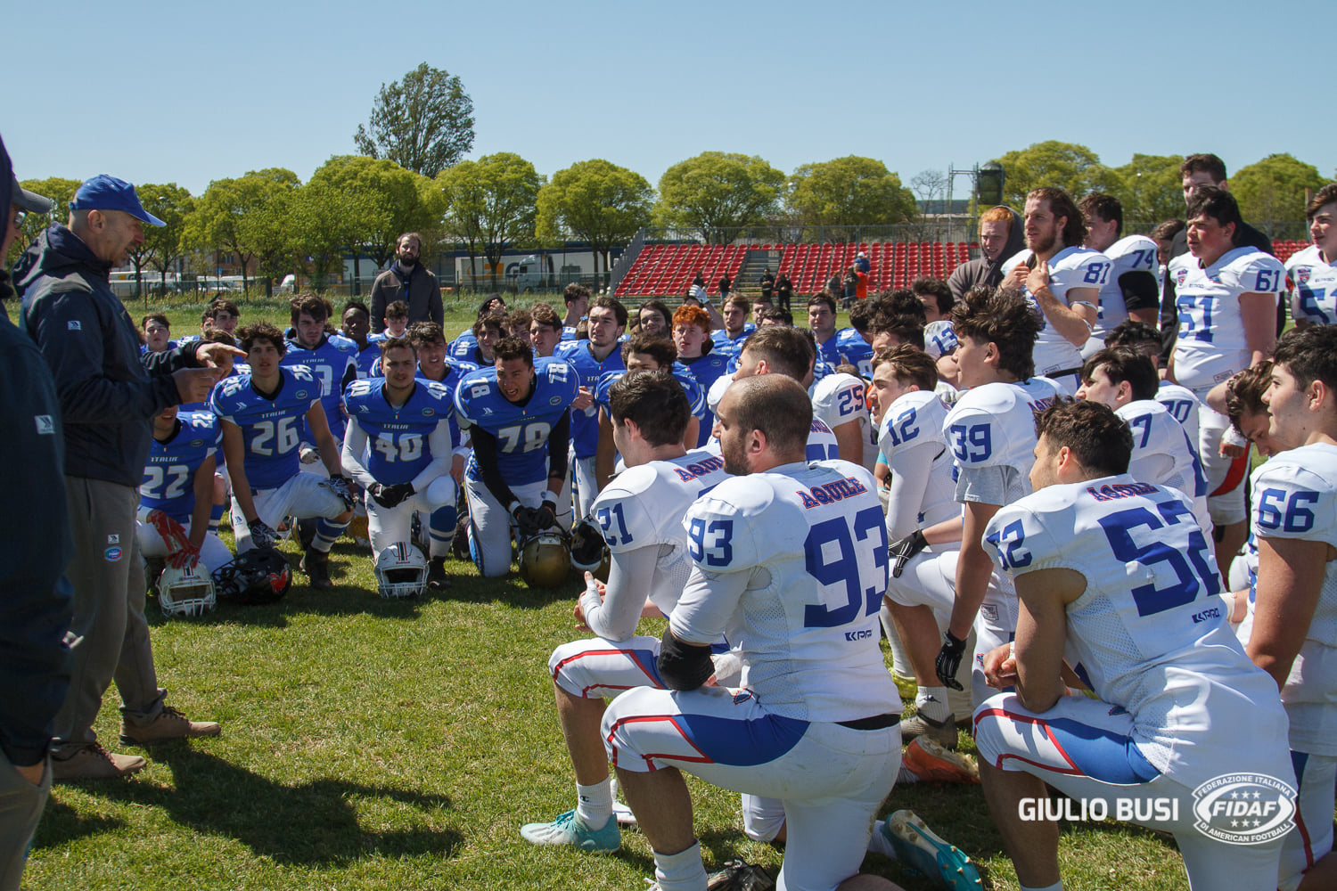 Nazionale Tackle U19: Tra Tecnica e Tecnologia Nazionale Tackle U19: Tra Tecnica e Tecnologia