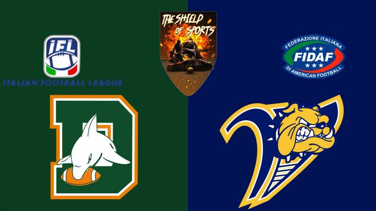 IFL 2022: I Dolphins Ancona tornano alla vittoria contro i Mastini