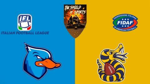 IFL 2022: I Vipers Modena soffrono ma vincono a Ciampino