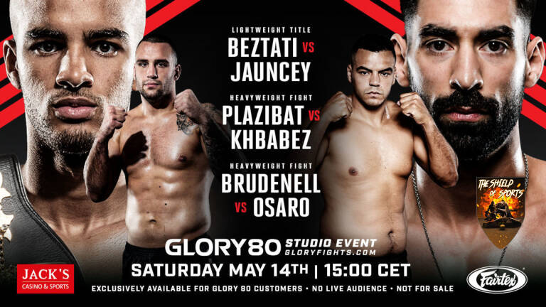GLORY 80 Studio risultati