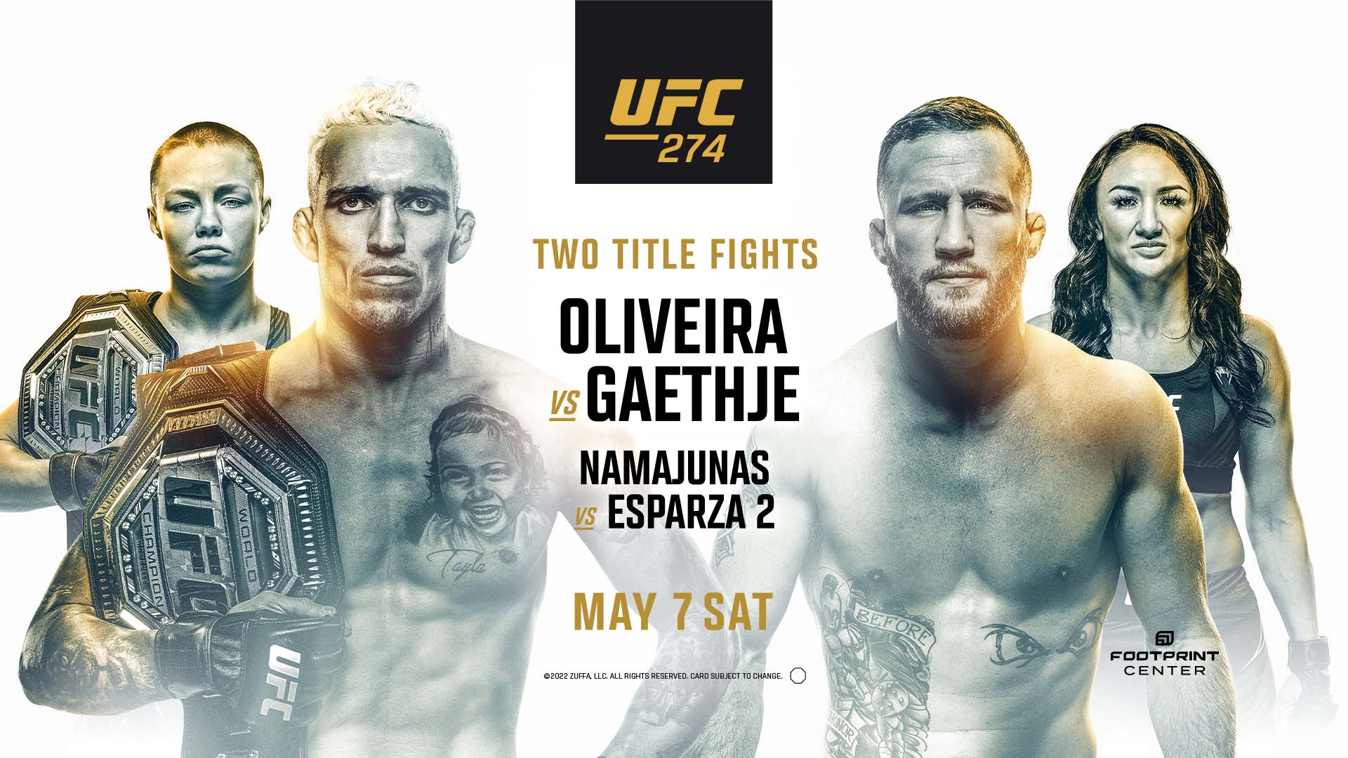 UFC 274 Oliveira vs Gaethje: Anteprima