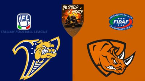 IFL 2022: I Rhinos Milano battono i Mastini Verona a Pescantina