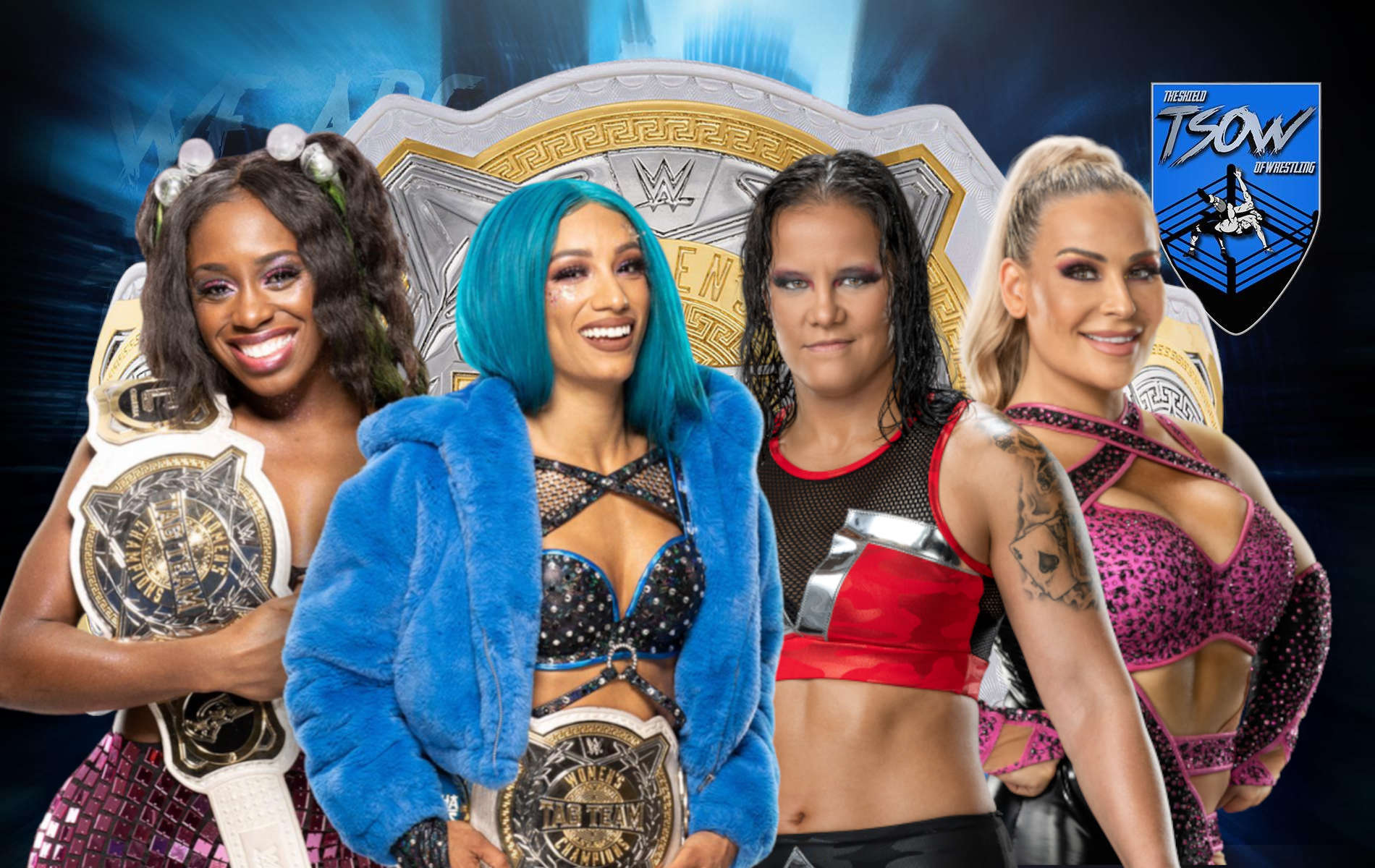 Sasha Banks e Naomi sconfiggono Natalya e Shayna Baszler a SmackDown Sasha Banks e Naomi sconfiggono Natalya e Shayna Baszler a SmackDown