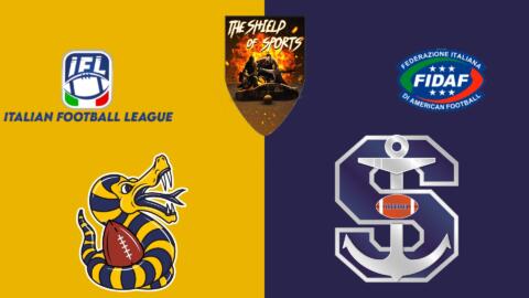 IFL 2022: I Seamen Milano battono i Vipers Modena