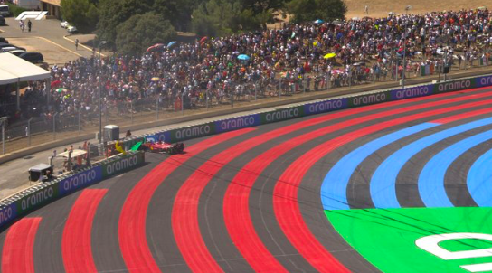 GP Francia 2022: vince Max Verstappen Incidente Leclerc Al 18° Giro Ph. Twitter @F1