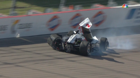 IndyCar: GP Iowa 2022 - Pato O'Ward vince Gara-2 Incidente Newgarden Ph. NBC