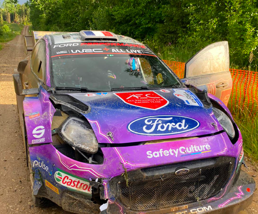 Rally Estonia 2022 Day-2: Rovanperä chiude davanti a tutti La Vettura Di Lubet Dopo L'incidente In PS9 Ph - wrc.com