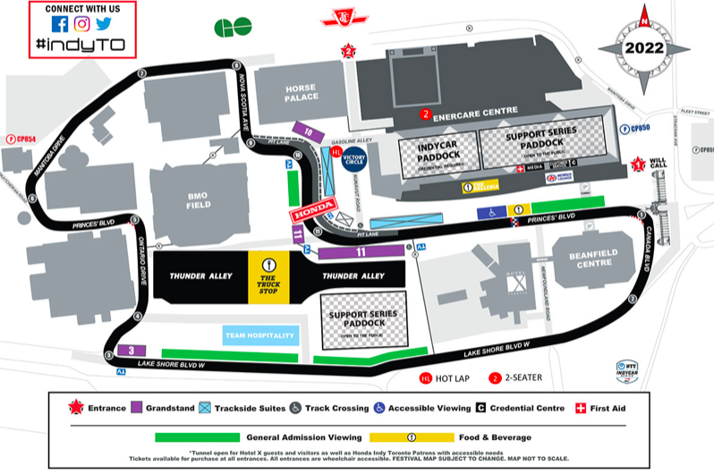 IndyCar Series: GP Toronto 2022 - Anteprima e Streaming Toronto Racing Circuit Ph - indycar.com