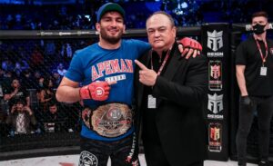 UFC: i 5 'what if' della promotion leader nelle MMA Gegard Mousasi con il presidente Bellator Scott Coker
