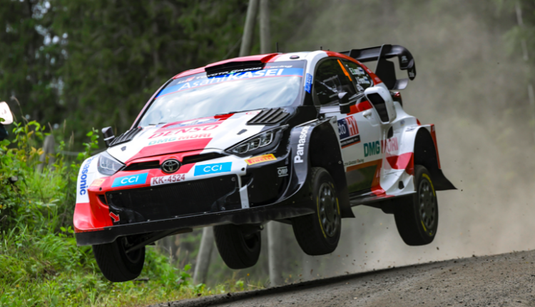 Rally Finlandia 2022 Day2 - Ott Tanak 1°, tallonato da Lappi Lappi In PS8 Nel Rally Di Finlandia Ph. - wrc.com
