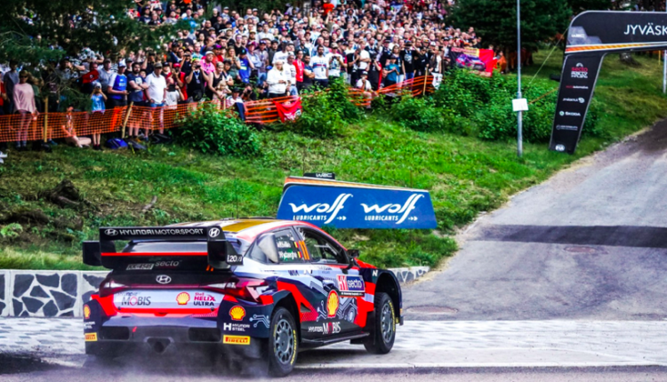 Neuville In PS12 Nel Rally Di Finlandia Ph. - wrc.com