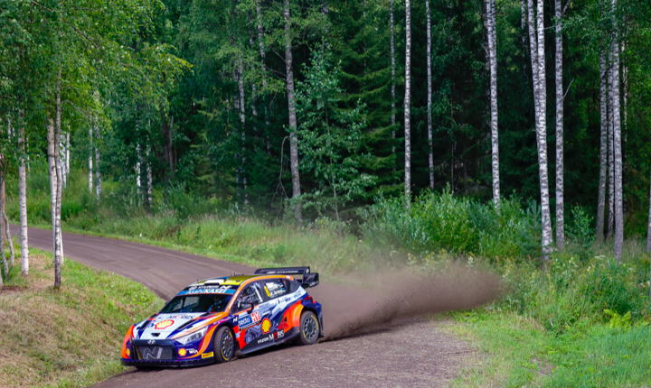 Rally Finlandia 2022 Day2 - Ott Tanak 1°, tallonato da Lappi Ott Tänak In PS3 Ph. - wrc.com
