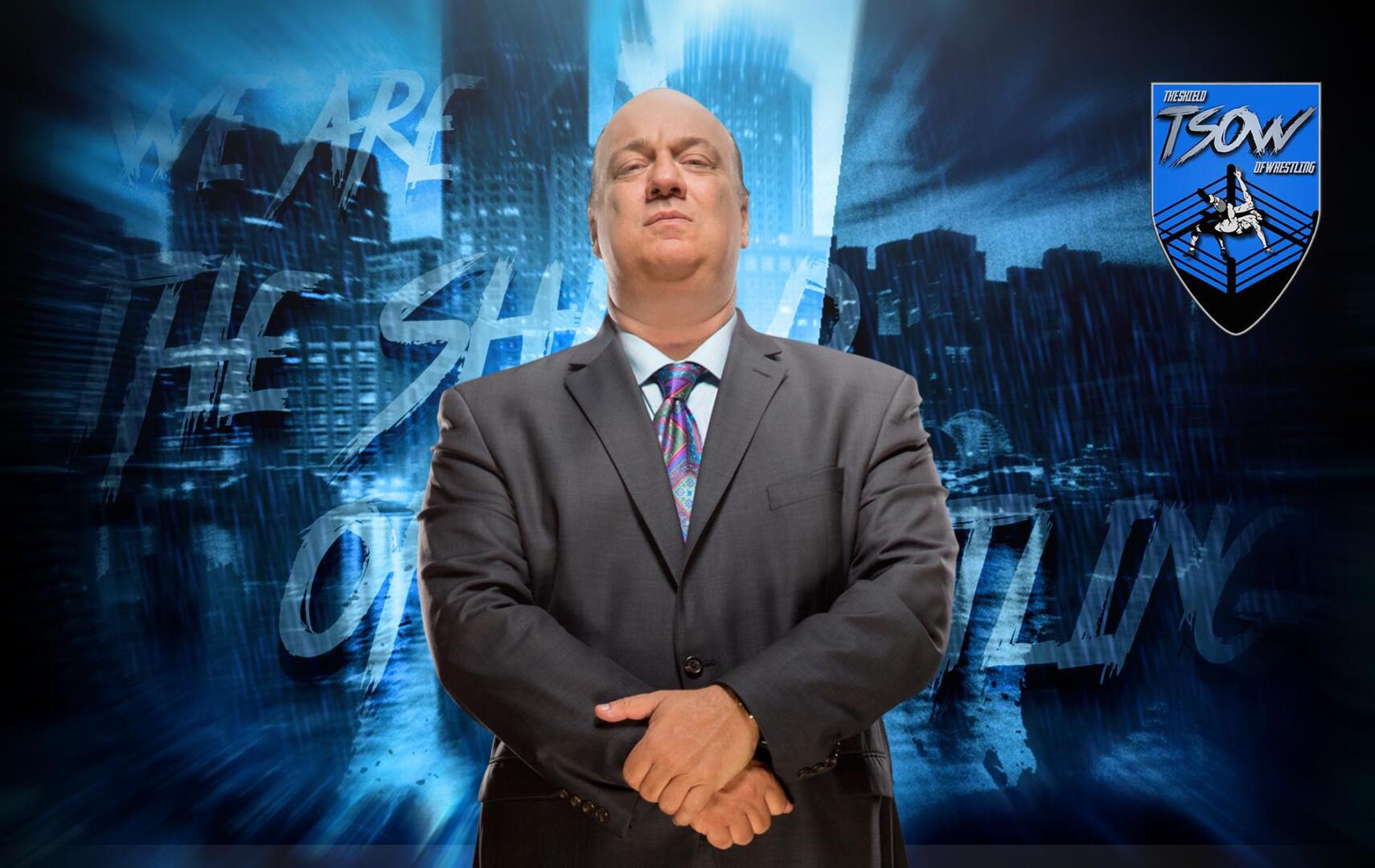 Paul Heyman è il narratore di NXT Heatwave 2022 Paul Heyman è il narratore di NXT Heatwave 2022