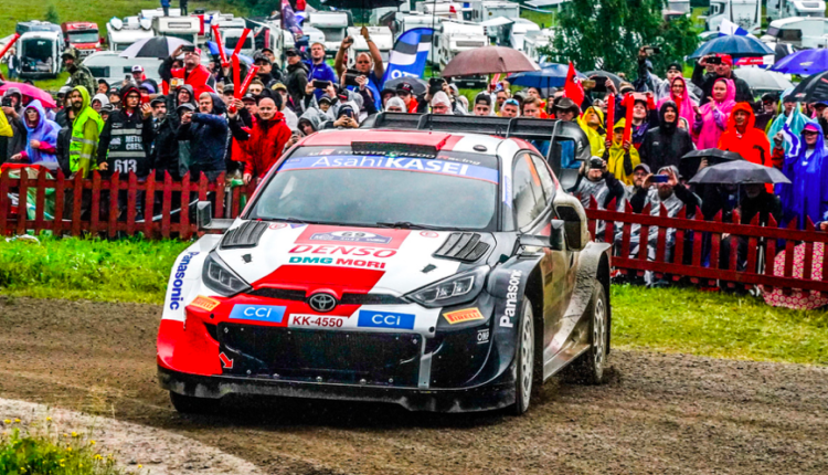 Rovanpera In PS15 Nel Rally Di Finlandia Ph. wrc.com