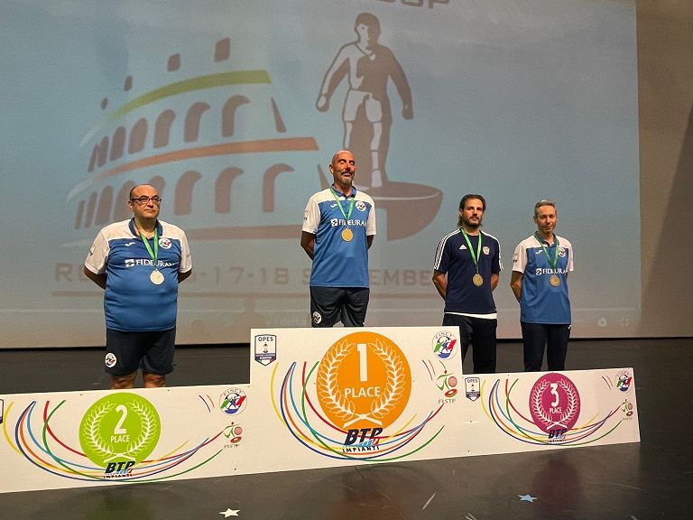 Subbuteo: l'Italia batte il Belgio ed è campione del mondo