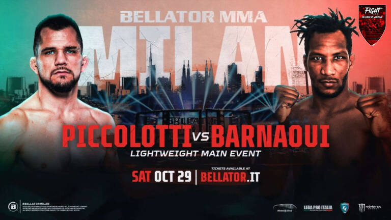 Mansour Barnaoui sconfigge Adam Piccolotti a Bellator Milano