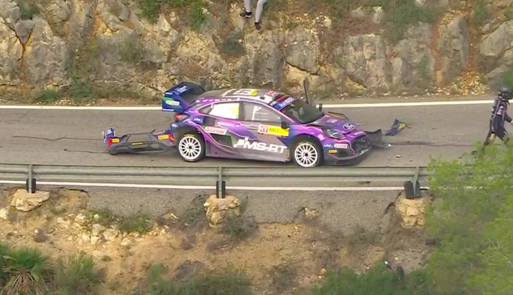 Rally Spagna 2022 Day2: Ogier conferma la 1° posizione Incidente Greensmith (photo by wrc.com)