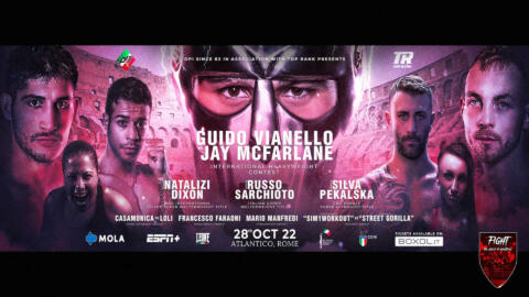 Mirko Natalizi ha vinto per tko contro Tony Dixon