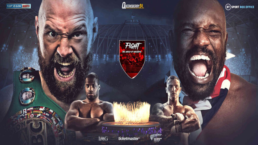 Tyson Fury vs Derek Chisora 3 card, streaming e dove vederlo