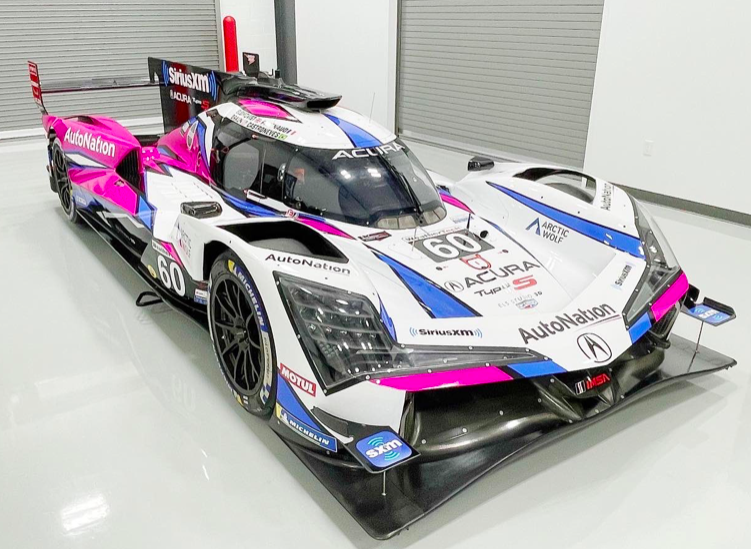 Meyer Shank Racing: la livrea dell'Acura LMDh per il 2023 Acura LMDh di M.S.R. (photo by @MeyershankRac )