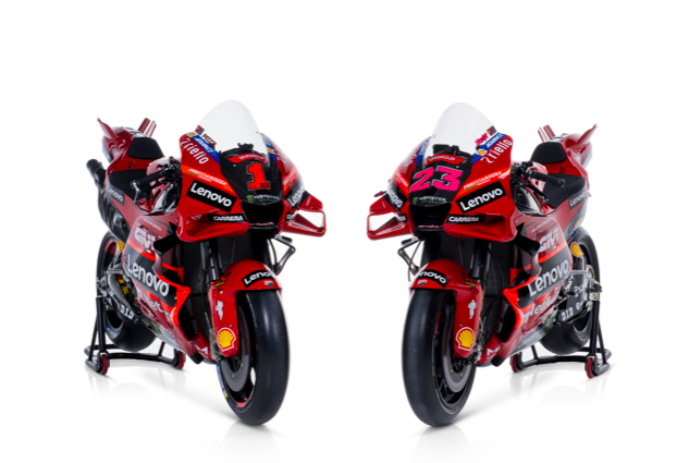 Ducati MotoGP: presentata la moto per il 2023 Desmosedici 2023 (photo by Ducati Corse)