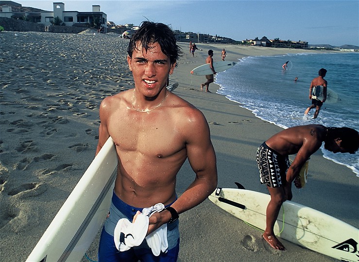 Stati Uniti. I più grandi atleti della storia dello sport Kelly Slater da giovane