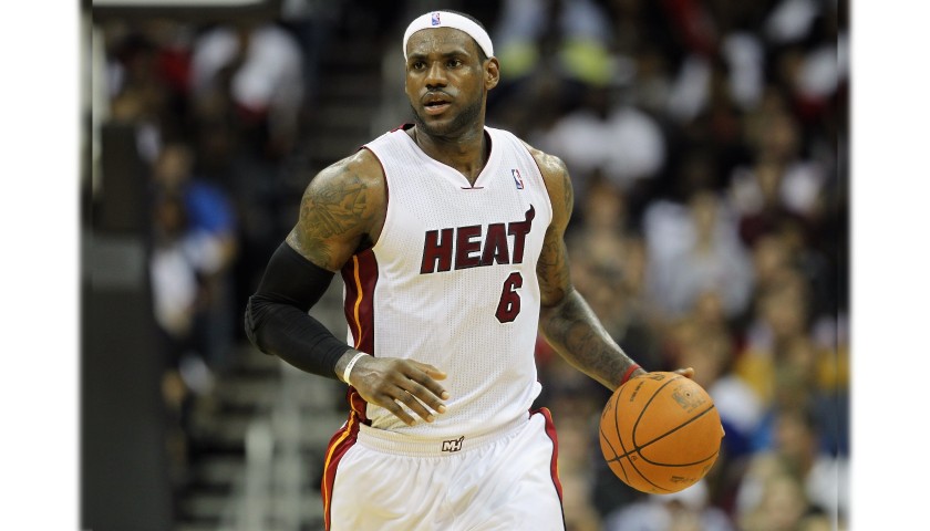 LeBron James con i Miami Heat