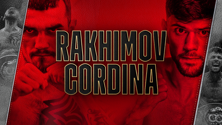 Rakhimov vs Cordina in programma il 22 Aprile