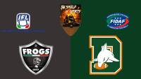 I Dolphins Ancona battono i Frogs Legnano in trasferta