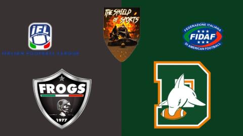 I Dolphins Ancona battono i Frogs Legnano in trasferta