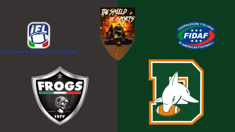 I Dolphins Ancona battono i Frogs Legnano in trasferta