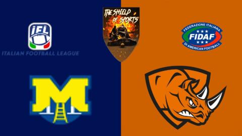 I Rhinos Milano battono i Mastini Verona a Bolzano