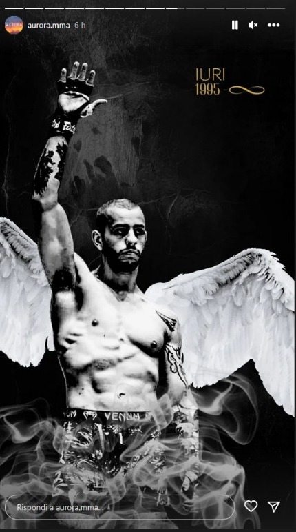 Iuri Lapicus morto: le reazioni dalle MMA e dalla kickboxing Team Aurora MMA